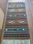 Zapotec Handwoven Wool Rug; 30"x60"; ZAP9-3-12