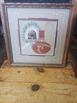 Navajo Sand Painting by Michael Watchman; 13"x13"; SP96-6