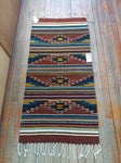 Zapotec Handwoven Wool Rug; 22"x44"; ZP4-5