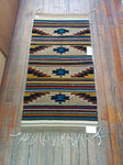 Zapotec Handwoven Wool Rug; 22"x44"; ZP4-6