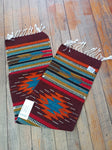 Zapotec Handwoven Wool Table Runner; 10"x40"; ZP99-4