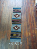 Zapotec Handwoven Wool Runner; 10" x 40"; ZP13-4