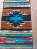 Zapotec Handwoven Wool Runner; 10"x40"; ZAP15-1
