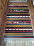 Zapotec Handwoven Wool Rug; 30"x60"; ZP4-17