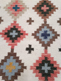Handwoven Wool Rug; 4'x6'; W4x6-3