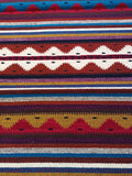 Zapotec Handwoven Wool Rug; 30"x60"; Z22-10