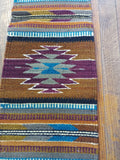 Zapotec Handwoven Wool Runner; 10"x40"; ZAP15-2