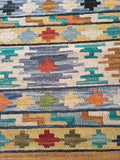Handwoven Wool Rug; 3'x5'; W3x5-2
