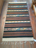 Zapotec Handwoven Wool Rug; 30"x60"; ZP5-17