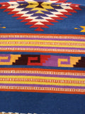 Zapotec Handwoven Wool Rug; 22"x44"; ZP4-7