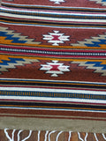 Zapotec Handwoven Wool Rug; 22"x44"; Z4-8