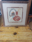 Navajo Sand Painting by Michael Watchman; 13"x13"; SP-9-6-E