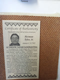 Navajo Sand Painting by Herman Tyler Jr; 7"x7"; SP911-1