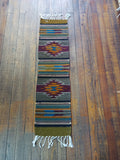 Zapotec Handwoven Wool Runner; 10"x40"; ZAP15-4