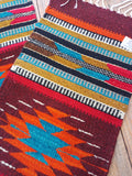 Zapotec Handwoven Wool Table Runner; 10"x40"; ZP99-4