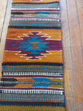 Zapotec Handwoven Wool Runner; 10"x40"; ZAP15-5