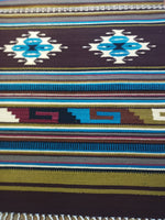 Zapotec Handwoven Wool Rug; 30"x60"; ZAP9-2-2