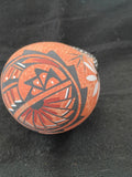 Authentic Jemez Pueblo Seed Pot; JP4-6