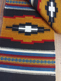 Zapotec Handwoven Wool Runner; 15"x80"; Z23-7