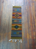 Zapotec Handwoven Wool Runner; 10"x40"; ZP13-1