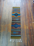 Zapotec Handwoven Wool Runner;10"x40"; ZP13-8