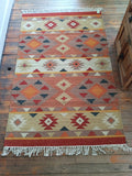 Handwoven Wool Rug; 3'x5'; W3x5-3