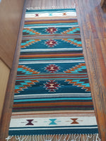Zapotec Handwoven Wool Rug; 30"x60"; ZAP9-2-10