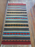 Zapotec Handwoven Wool Rug; 30"x60"; ZAP9-2-7