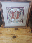 Navajo Sand Painting by Deborah Foster; 13"x13"; SP96-5
