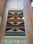 Zapotec Handwoven Wool Rug; 22"x44"; ZP4-3