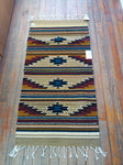 Zapotec Handwoven Wool Rug; 22"x44"; ZP4-2