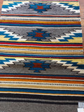 Zapotec Handwoven Wool Rug; 22"x44"; Z4-9