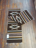 Zapotec Handwoven Wool Runner; 15"x80"; Z23-2