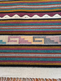 Zapotec Handwoven Wool Rug; 30"x60"; Z17-3