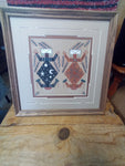 Navajo Sand Painting by Deborah Foster; 13"x13"; SP96-4