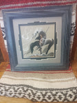 Navajo Sand Painting by Michael Watchman; 10"x10"; SP916-3