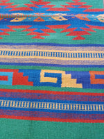 Zapotec Handwoven Wool Rug; 22"x44"; ZP4-9