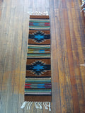 Zapotec Handwoven Wool Runner; 10"x40"; ZAP15-1