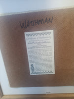 Navajo Sand Painting by Michael Watchman; 10"x10"; SP916-3