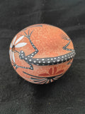 Authentic Jemez Pueblo Seed Pot; JP4-6