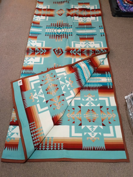 Pendleton Chief Joseph in Aqua; 64