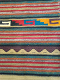 Zapotec Handwoven Wool Rug; 30"x60"; Z17-5
