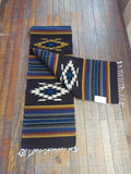 Zapotec Handwoven Wool Runner; 15"x80"; Z23-6