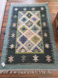 Handwoven Wool Rug; 3'x5'; WR3X5-4