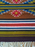 Zapotec Handwoven Wool Rug; 30"x60"; Z22-8