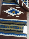 Zapotec Handwoven Wool Runner; 15"x80"; Z23-1