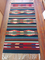 Zapotec Handwoven Wool Rug; 30"x60"; ZAP9-2-11