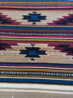Zapotec Handwoven Wool Rug; 22"x44"; ZP4-3