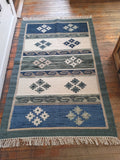 Handwoven Wool Rug; 3'x5'; WR3x5-1