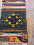 Zapotec Handwoven Wool Runner; 10"x40"; ZP13-7